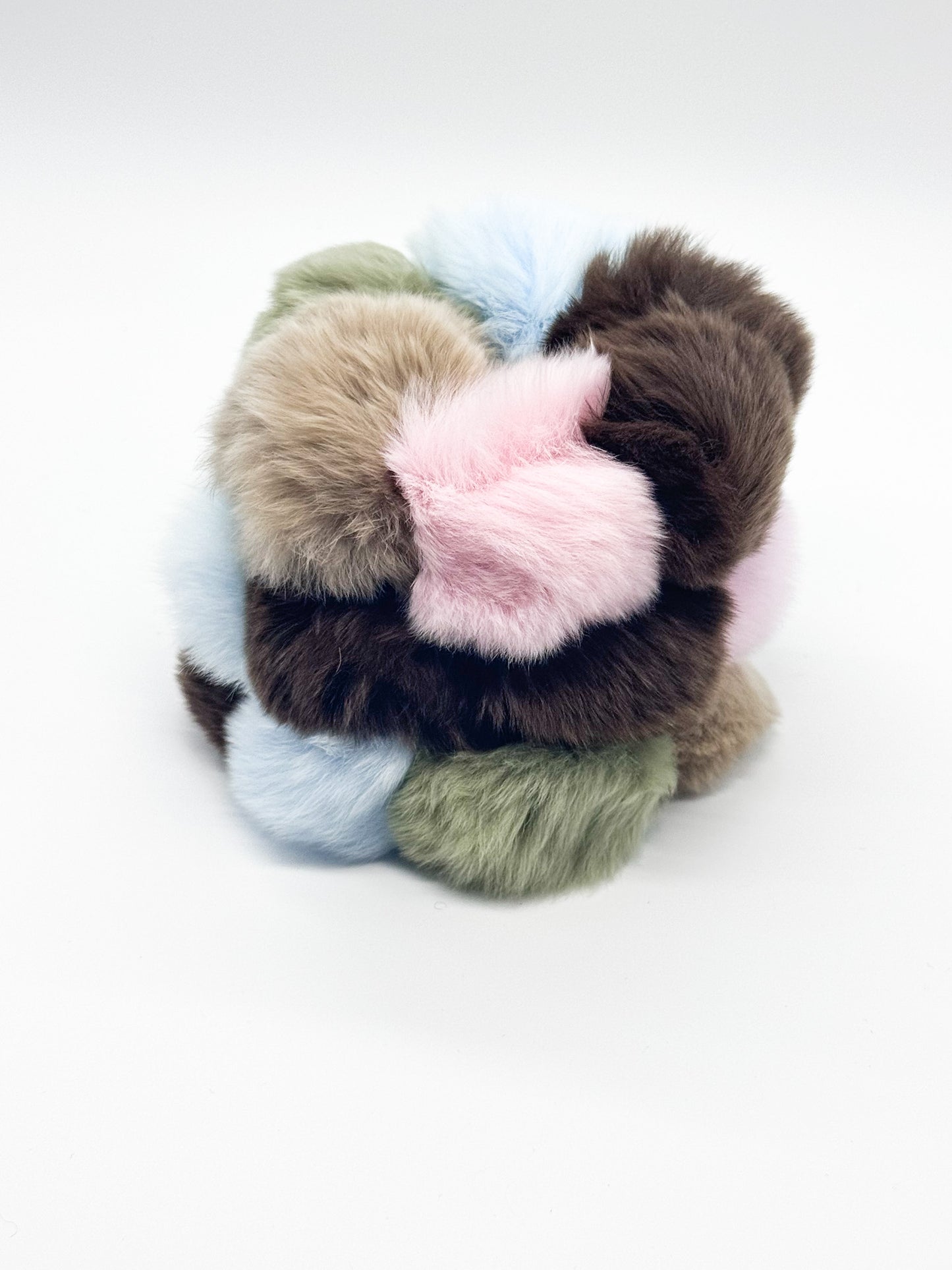 Pastel Mochi | Fluffy Fur Small Scrunchie