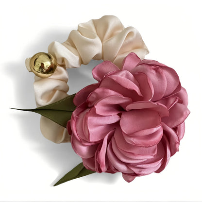 Rosy Daydream Scrunchie