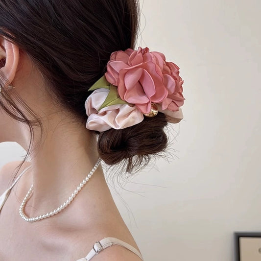 Rosy Daydream Scrunchie