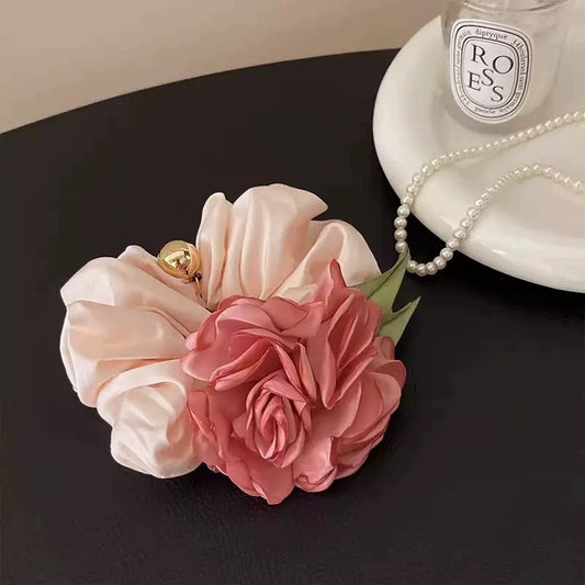 Rosy Daydream Scrunchie