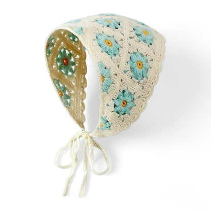 Daisy Meadow Knitted Hair Scarf