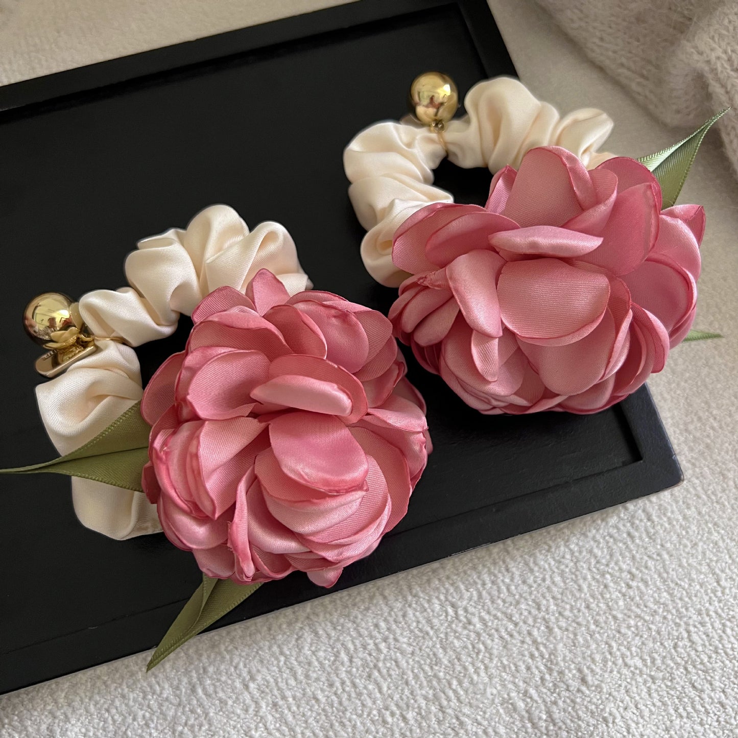 Rosy Daydream Scrunchie