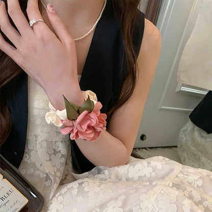 Rosy Daydream Scrunchie